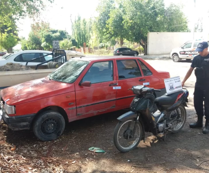 Caen dos por robar un auto