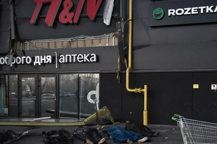 Bombardeo quirúrgico de Rusia en Kiev