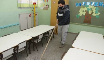 De 120 escuelas con roturas, quedan por arreglar unas 40 antes del inicio de clases