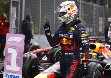 Verstappen hizo la “pole” en el GP de Emilia Romagna