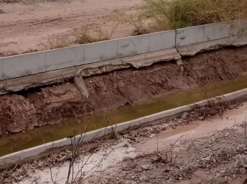 Evalúan un plan integral de desagües para Pocito, con cambios profundos