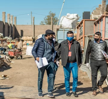 Salen a inspeccionar en chacaritas y desarmaderos