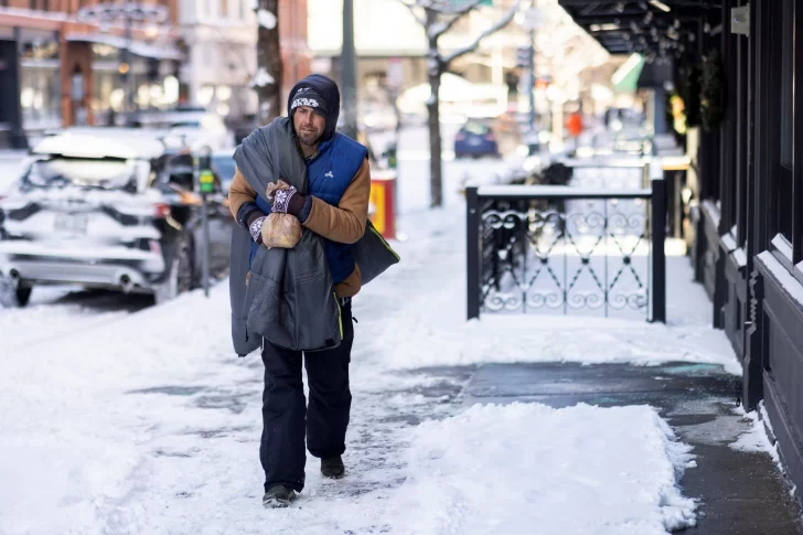 La histórica tormenta de nieve que paraliza a Estados Unidos