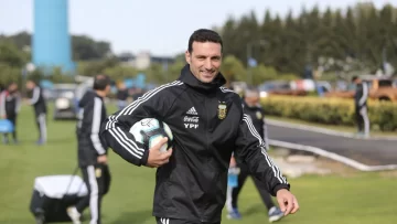 Scaloni, con plantel completo