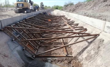 Ayer se logró volver a restablecer el riego en Pocito y en Sarmiento