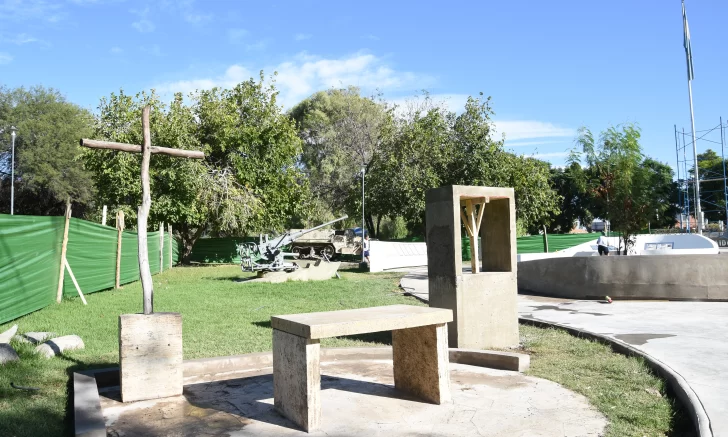 Dicen que el lunes termina la remodelación del Monumento a los Caídos en Malvinas