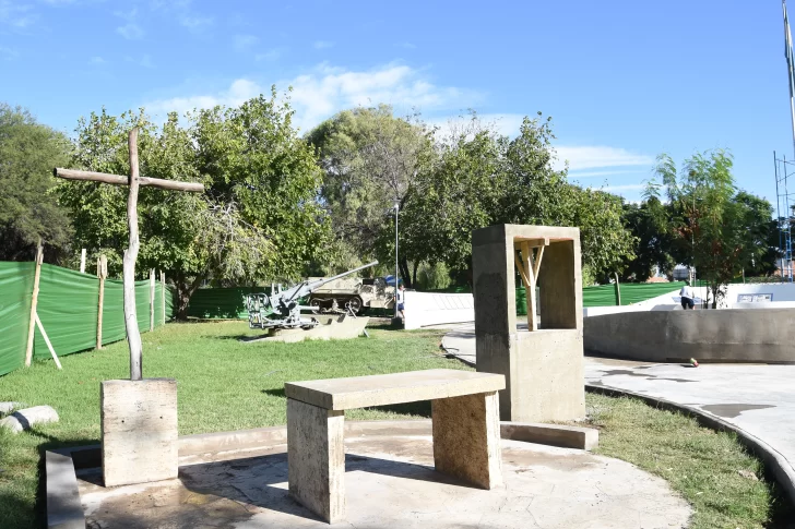 Dicen que el lunes termina la remodelación del Monumento a los Caídos en Malvinas