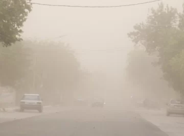 Temor y daños por ráfagas de 70 km/h