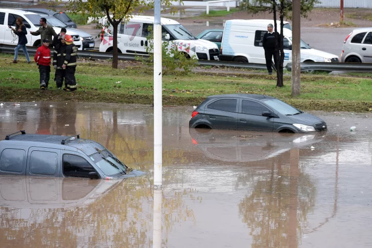 Mendoza golpeada por  fuerte lluvia y granizada