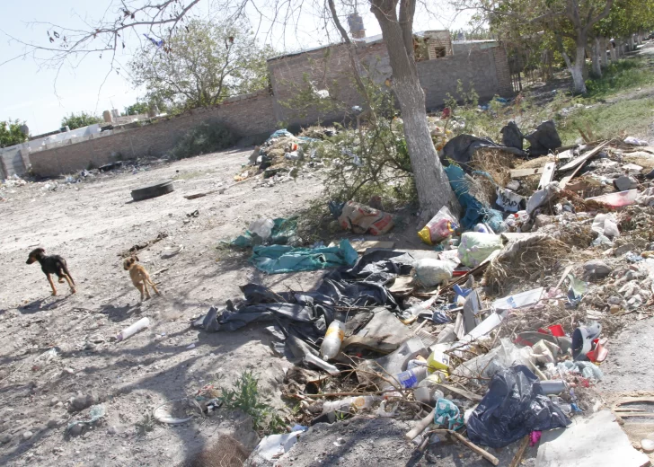 Tras los reiterados casos, Pocito multará a quien tire basura en espacios públicos