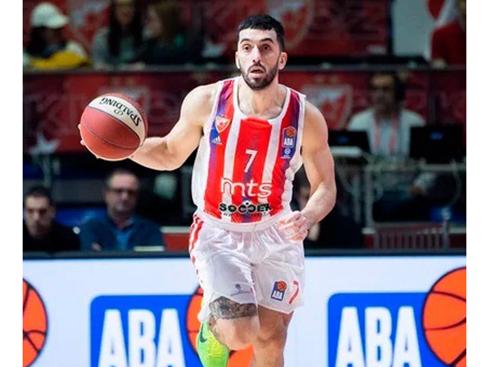 Campazzo debutó en Estrella Roja