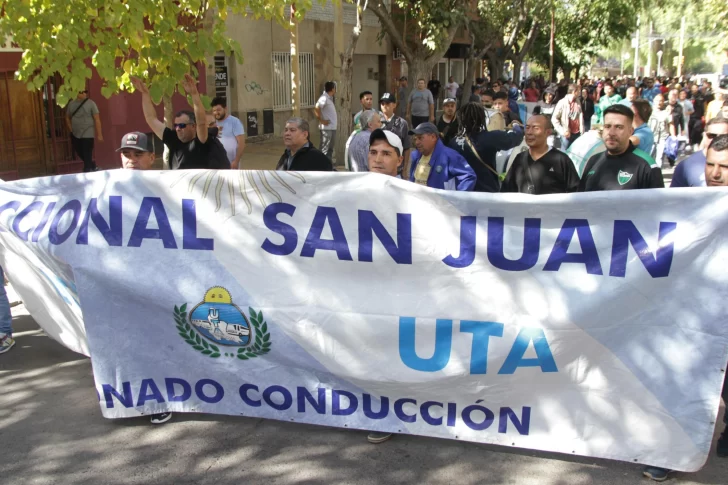 La UTA local descarta que el paro se levante tras la reunión en San Juan y aguarda por el encuentro nacional