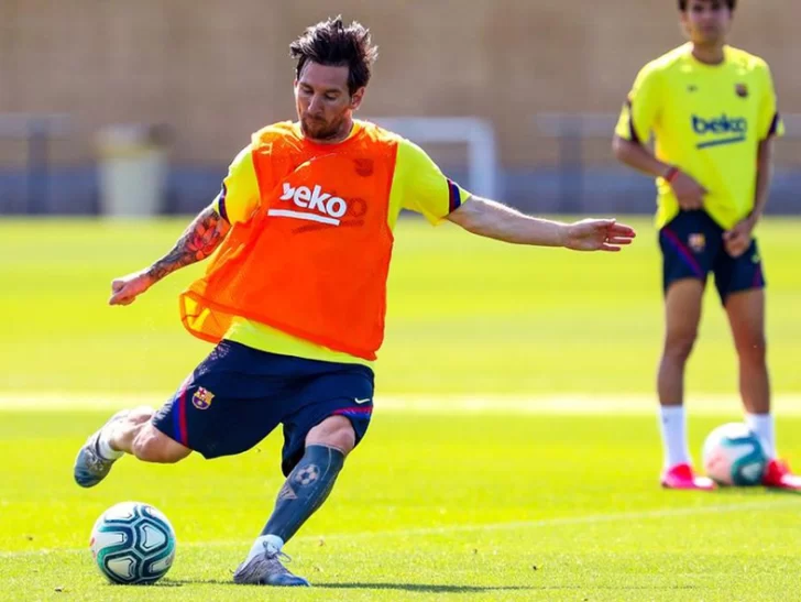 Messi, Wos y el Instagram