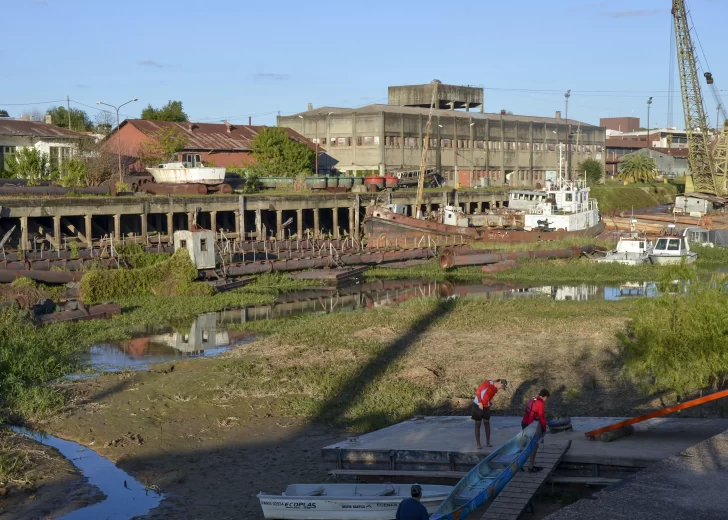 Entre Ríos: el río Paraná bajó a -10 centímetros