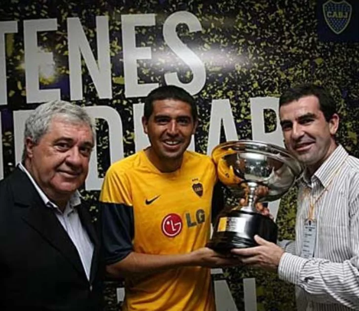 Ameal sueña con Riquelme presidente