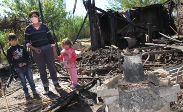 Queman el rancho de familia pobre y les roban un caballo y mercadería