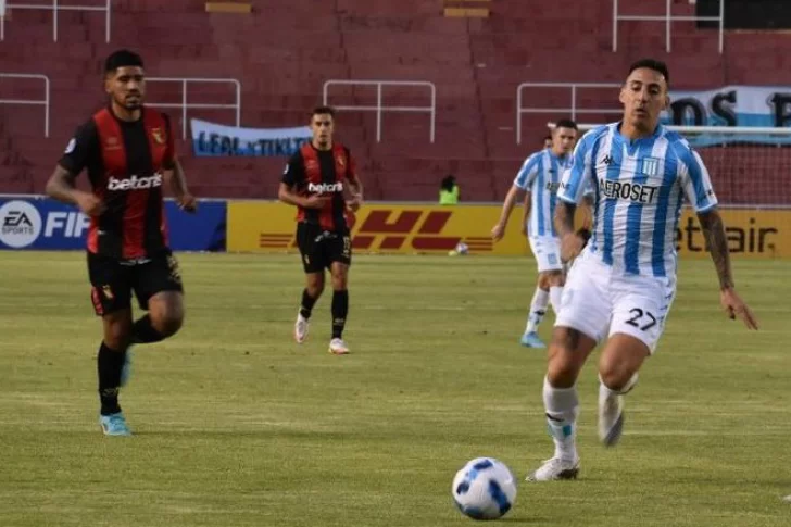 Racing cayó en Perú para cortar su racha en positivo