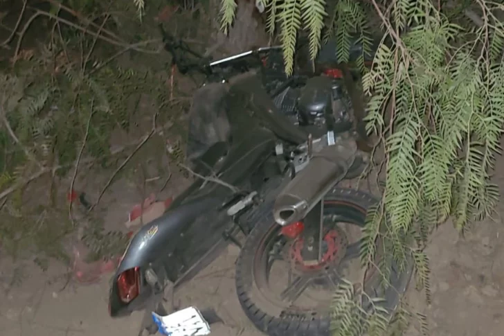 En moto y sin casco, perdió el control, se estrelló contra un árbol y fue su fin