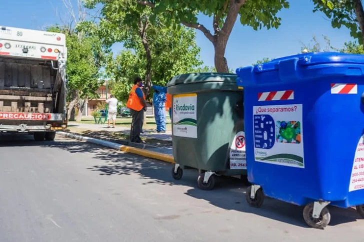 En Rivadavia, todos los vecinos tendrán que separar los residuos desde marzo