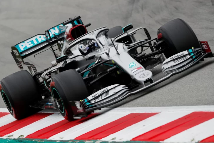 Bottas dominó los tests de la Fórmula 1