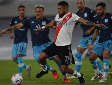 River chocó con la resistencia de Racing