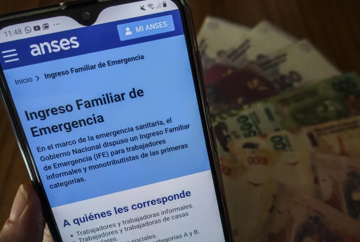 AUH: fecha de pago del tercer IFE de 10.000 pesos de ANSES