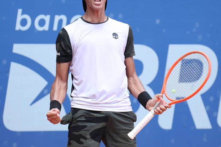 Federico Coria festejó un Challenger en Brasil