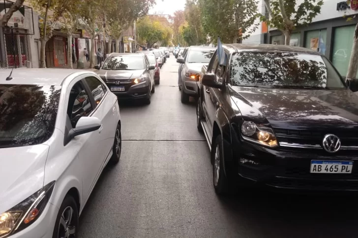 Caravana para pedir clases presenciales