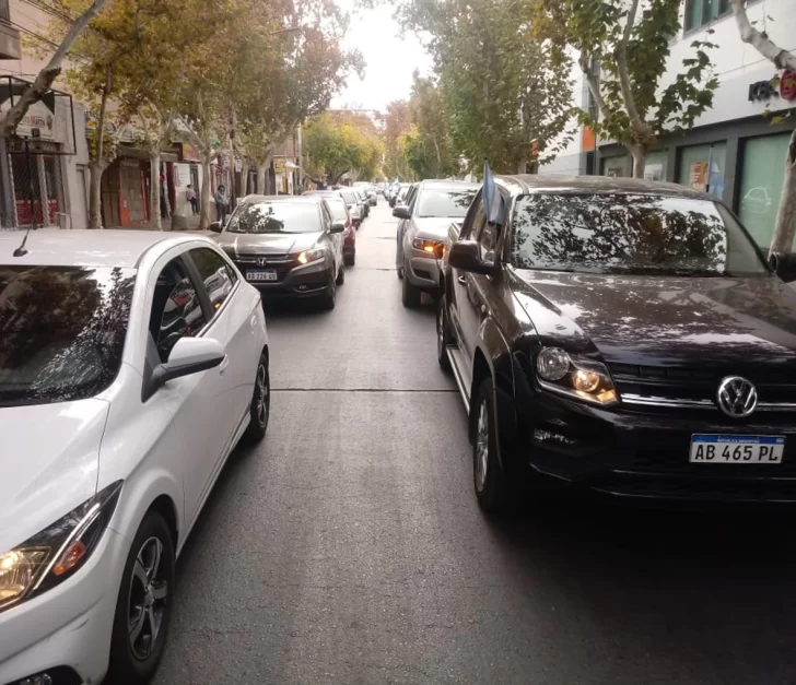 Caravana para pedir clases presenciales