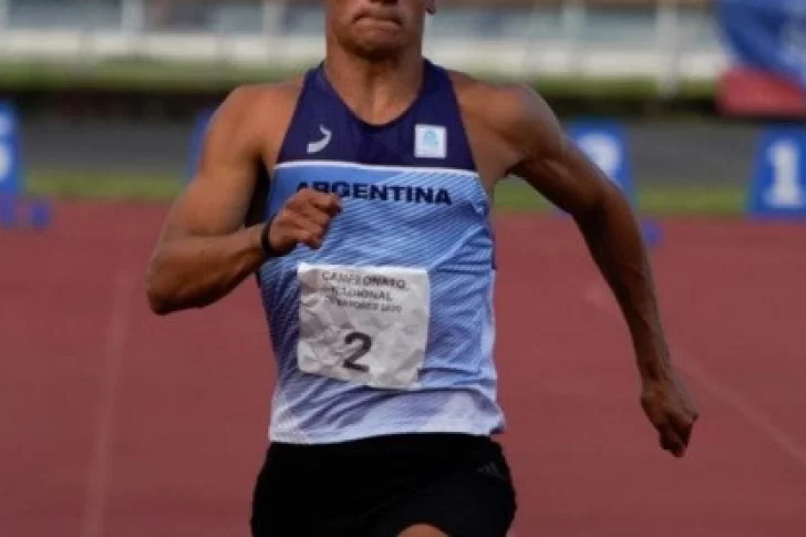 El porteño Florio gano el oro en 100 metros llanos