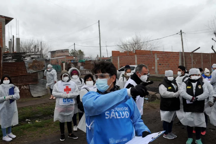 Fuerte protesta de trabajadores de la salud