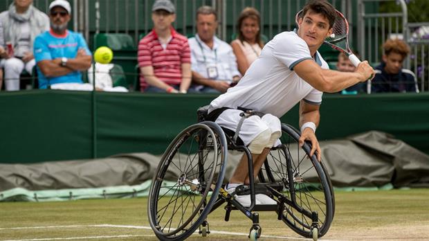 Gustavo Fernández no pudo en la final de tenis adaptado