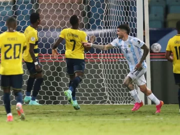 Mirá los goles de Argentina para vencer a Ecuador