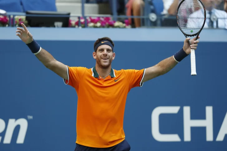 Otra gran performance convirtió a Del Potro en el primer semifinalista