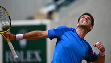 Delbonis se metió por primera vez en octavos de Roland Garros