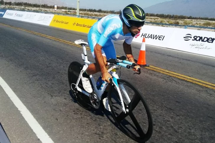 Rubén Ramos estuvo a 16 segundos de conseguir una medalla en la crono