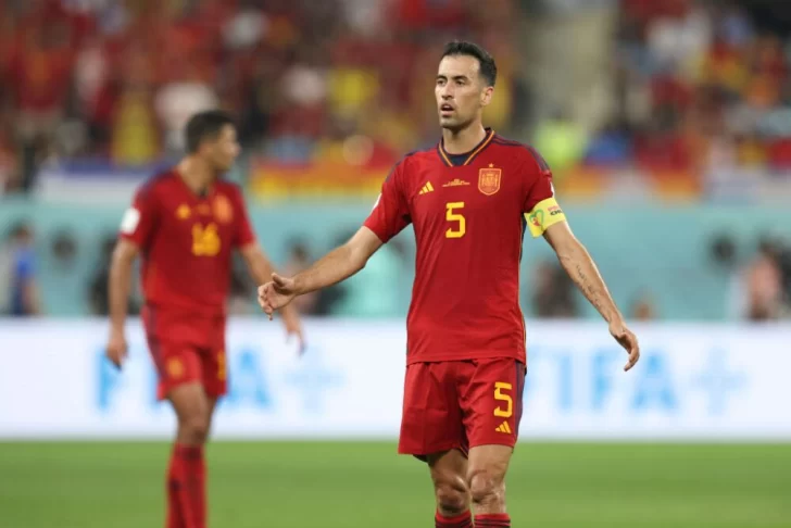 Sergio Busquets no volverá a vestir la camiseta de España