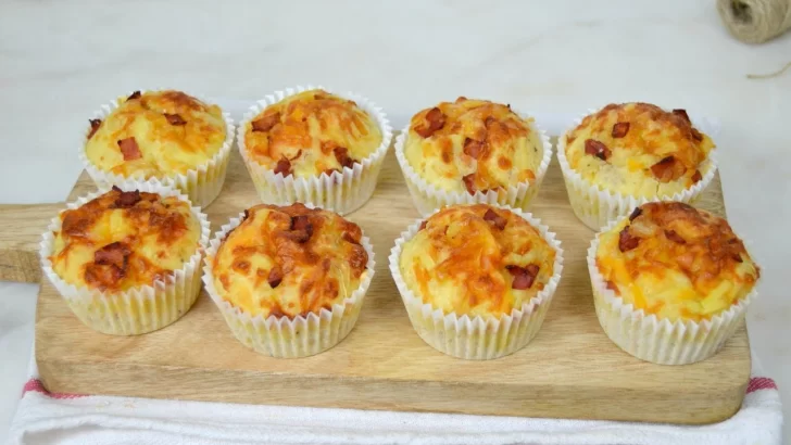 Muffins salados, una nueva opción para los amantes de los bocadillos salados