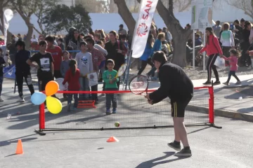 Juegos, chocolate y sol en el festejo del Día del Niño en Capital