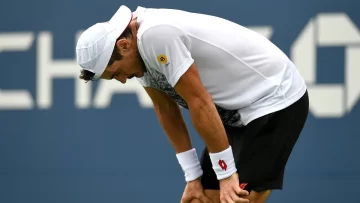 Guido Pella se acordó tarde de luchar y se despidió del US Open