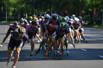 Una maratón de patín carrera cerrará el Sudamericano y será para el público en general