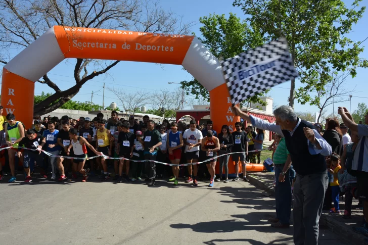 Familias completas disfrutaron de la Maratón de Villa Krause