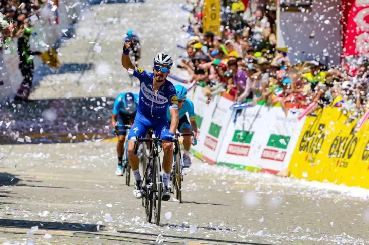 Alaphilippe se impuso en la penúltima etapa y es líder de la general