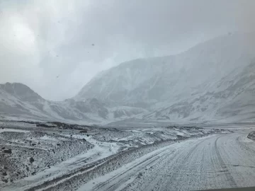 Así quedó el paso a Chile por Agua Negra, que permanecerá cerrado durante el martes