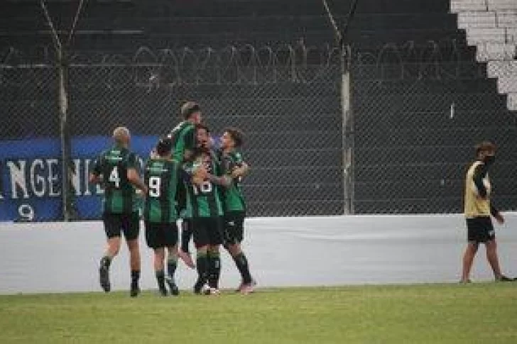 San Martín ganó en su visita a Almagro con un gol sobre el final