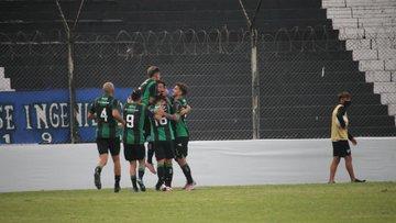 San Martín ganó en su visita a Almagro con un gol sobre el final