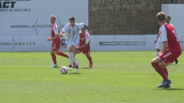 La Selección argentina Sub 23 ganó sobre la hora frente a Dinamarca