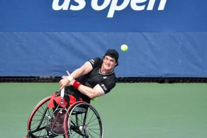 El cordobés Fernández quedó eliminado en las semifinales del US Open adaptado