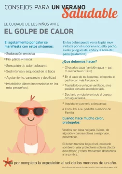 Recomendaciones útiles para evitar golpes de calor