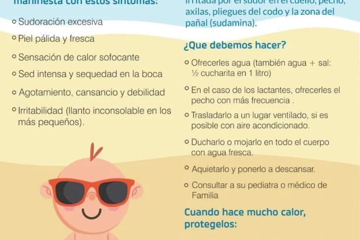 Recomendaciones útiles para evitar golpes de calor